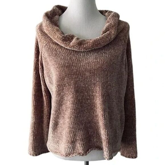 Listicle Crop Cowl Neck Sweater size M - Picture 1 of 5